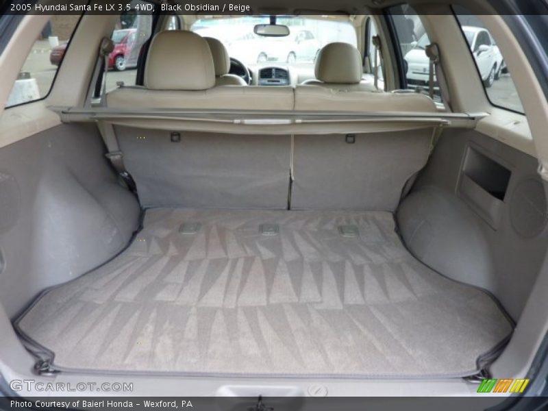 Black Obsidian / Beige 2005 Hyundai Santa Fe LX 3.5 4WD