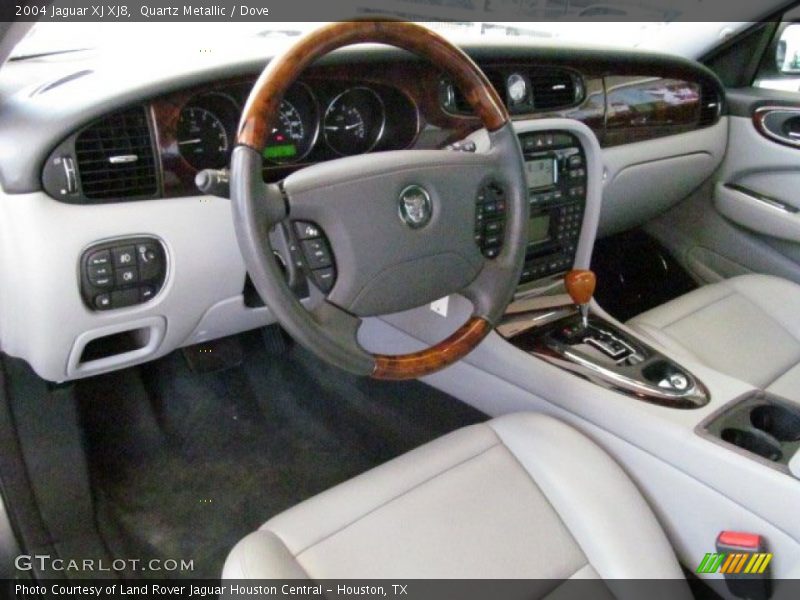 Quartz Metallic / Dove 2004 Jaguar XJ XJ8