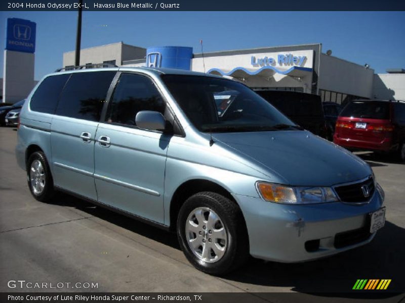 Havasu Blue Metallic / Quartz 2004 Honda Odyssey EX-L