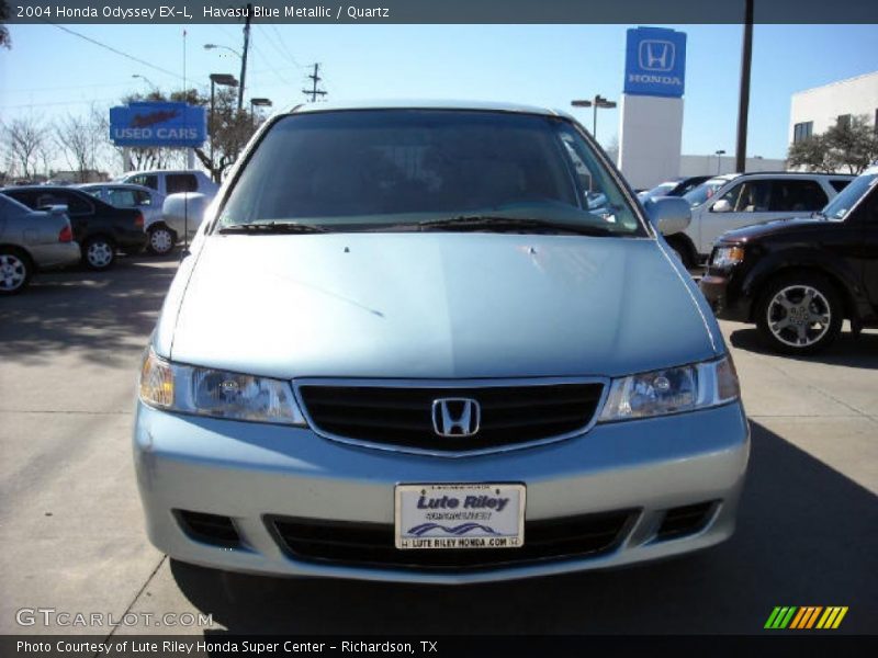 Havasu Blue Metallic / Quartz 2004 Honda Odyssey EX-L
