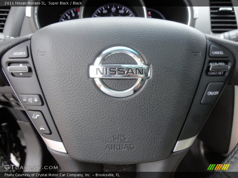 Super Black / Black 2011 Nissan Murano SL