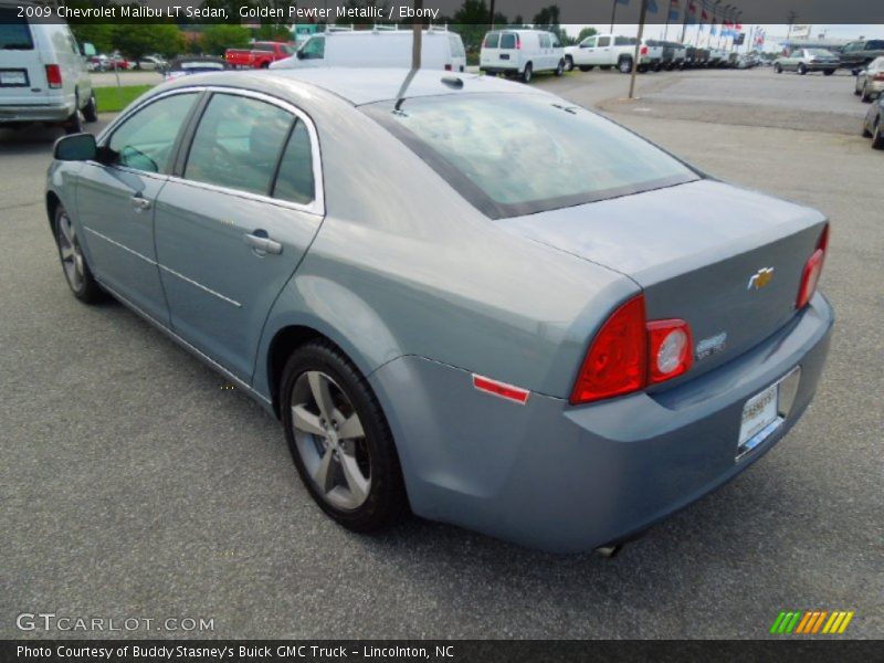 Golden Pewter Metallic / Ebony 2009 Chevrolet Malibu LT Sedan