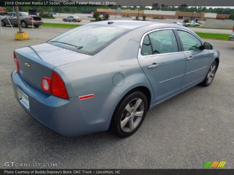 Golden Pewter Metallic / Ebony 2009 Chevrolet Malibu LT Sedan