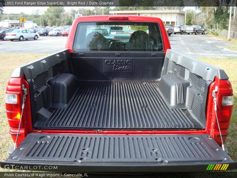 Bright Red / Dark Graphite 2001 Ford Ranger Edge SuperCab