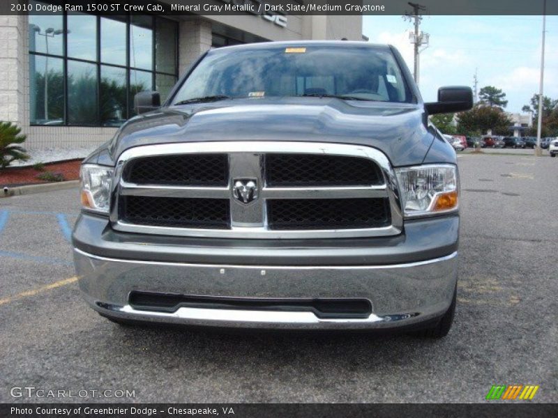 Mineral Gray Metallic / Dark Slate/Medium Graystone 2010 Dodge Ram 1500 ST Crew Cab