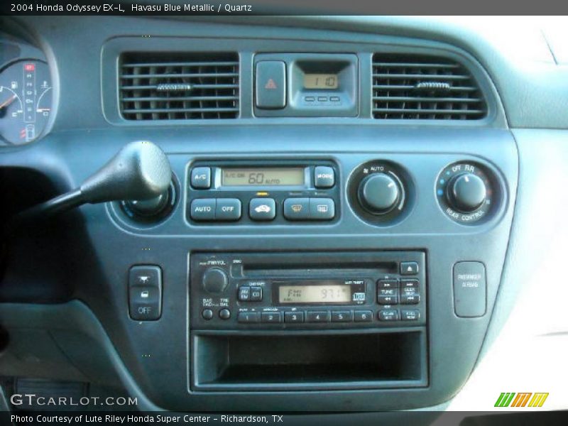 Havasu Blue Metallic / Quartz 2004 Honda Odyssey EX-L