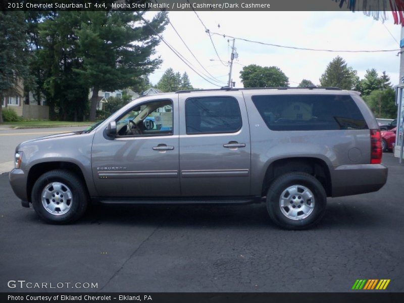 Mocha Steel Metallic / Light Cashmere/Dark Cashmere 2013 Chevrolet Suburban LT 4x4