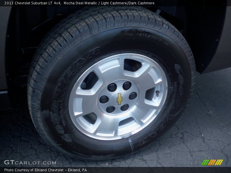 Mocha Steel Metallic / Light Cashmere/Dark Cashmere 2013 Chevrolet Suburban LT 4x4