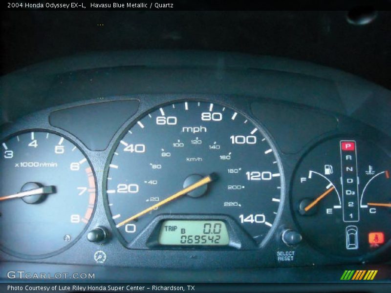 Havasu Blue Metallic / Quartz 2004 Honda Odyssey EX-L