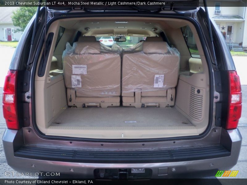 Mocha Steel Metallic / Light Cashmere/Dark Cashmere 2013 Chevrolet Suburban LT 4x4
