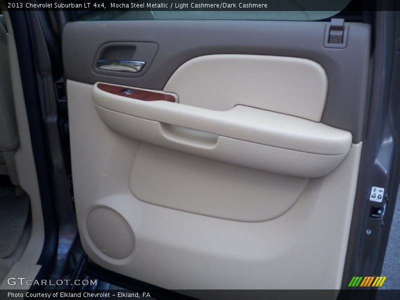 Mocha Steel Metallic / Light Cashmere/Dark Cashmere 2013 Chevrolet Suburban LT 4x4