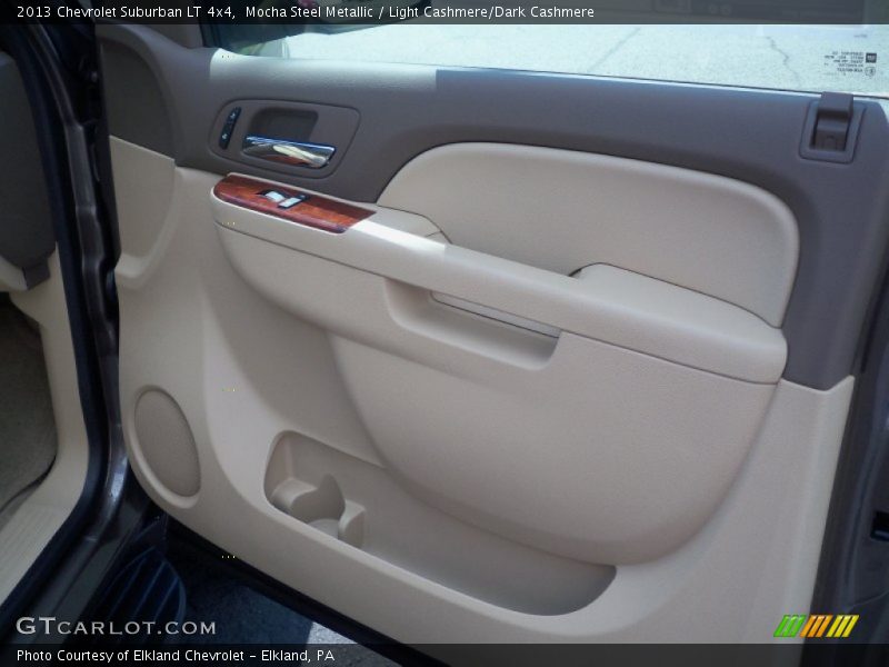 Mocha Steel Metallic / Light Cashmere/Dark Cashmere 2013 Chevrolet Suburban LT 4x4