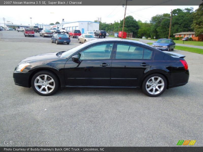 Super Black / Charcoal 2007 Nissan Maxima 3.5 SE