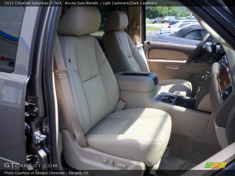 Mocha Steel Metallic / Light Cashmere/Dark Cashmere 2013 Chevrolet Suburban LT 4x4