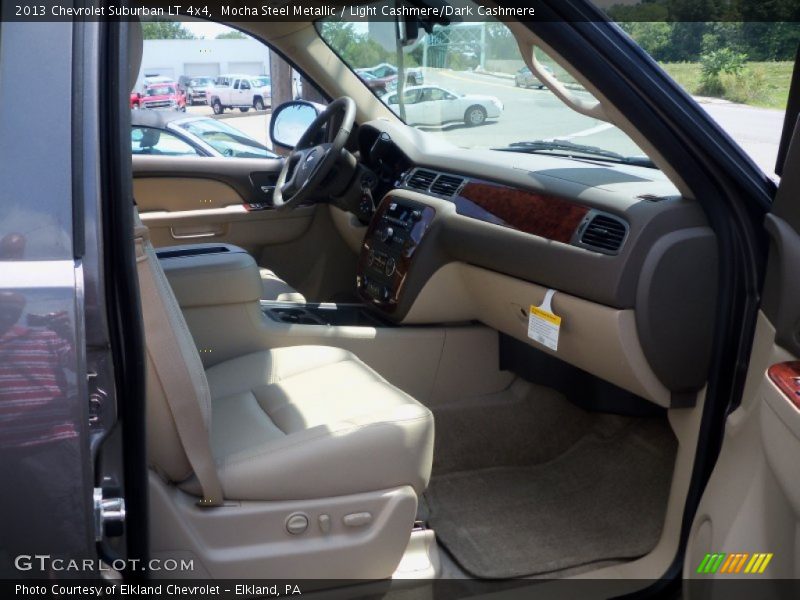 Mocha Steel Metallic / Light Cashmere/Dark Cashmere 2013 Chevrolet Suburban LT 4x4