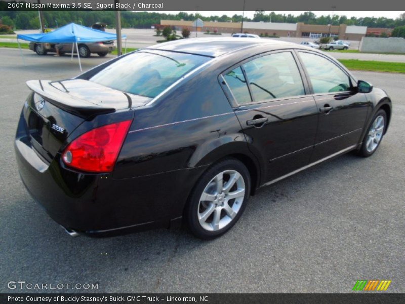 Super Black / Charcoal 2007 Nissan Maxima 3.5 SE