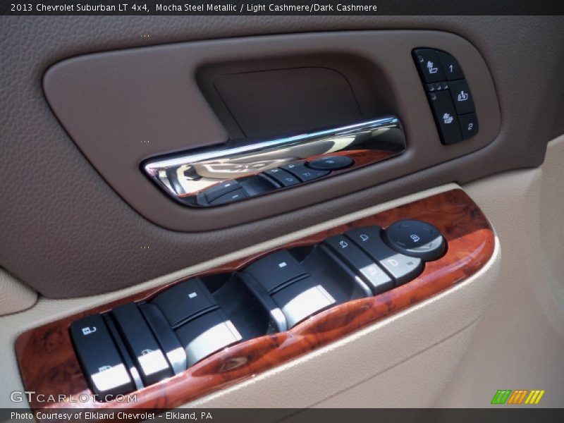 Mocha Steel Metallic / Light Cashmere/Dark Cashmere 2013 Chevrolet Suburban LT 4x4