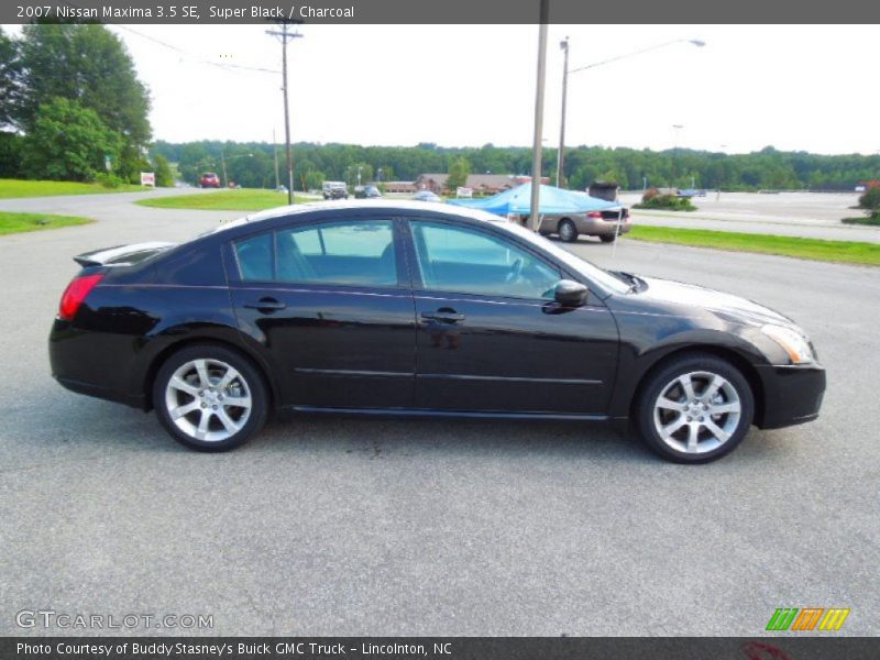 Super Black / Charcoal 2007 Nissan Maxima 3.5 SE