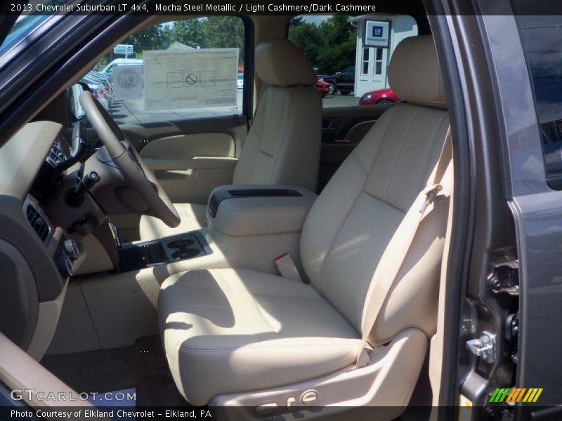 Mocha Steel Metallic / Light Cashmere/Dark Cashmere 2013 Chevrolet Suburban LT 4x4
