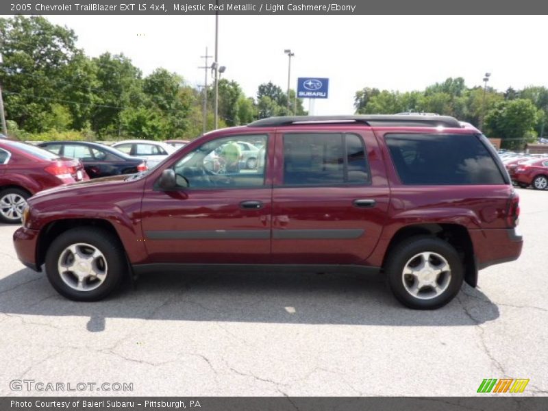 Majestic Red Metallic / Light Cashmere/Ebony 2005 Chevrolet TrailBlazer EXT LS 4x4