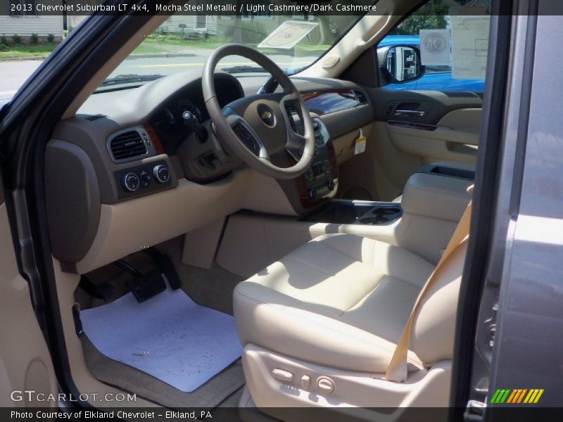 Mocha Steel Metallic / Light Cashmere/Dark Cashmere 2013 Chevrolet Suburban LT 4x4