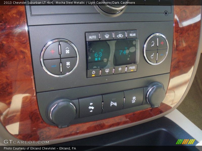 Mocha Steel Metallic / Light Cashmere/Dark Cashmere 2013 Chevrolet Suburban LT 4x4