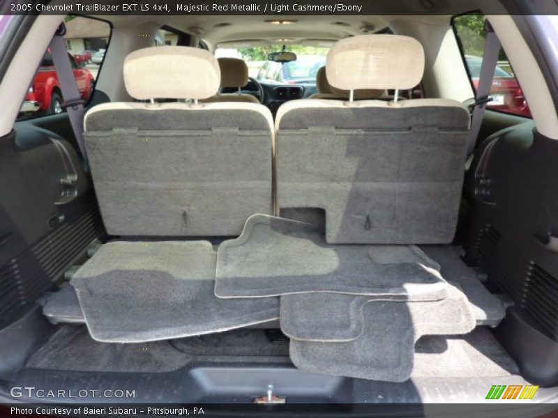 Majestic Red Metallic / Light Cashmere/Ebony 2005 Chevrolet TrailBlazer EXT LS 4x4