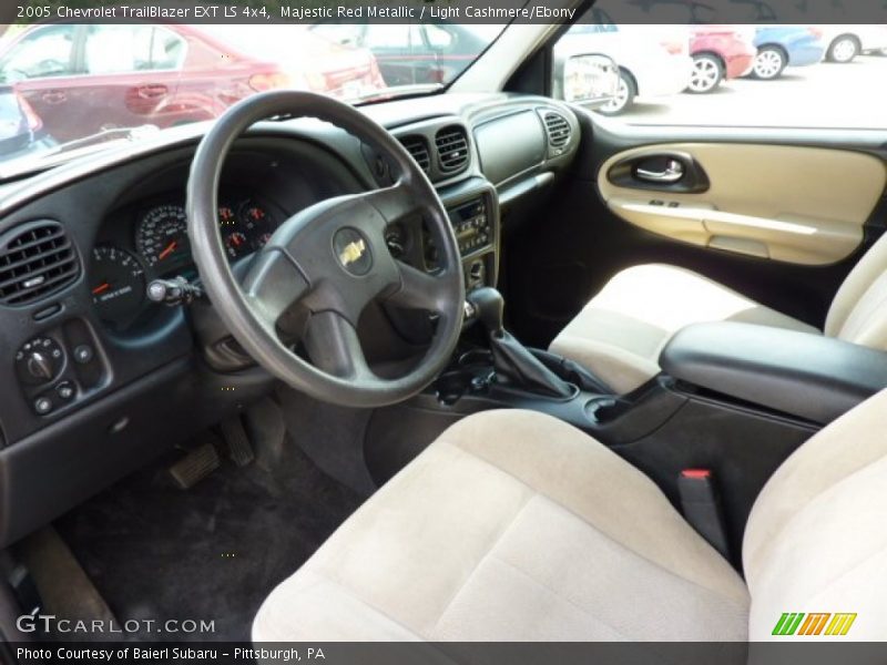 Majestic Red Metallic / Light Cashmere/Ebony 2005 Chevrolet TrailBlazer EXT LS 4x4