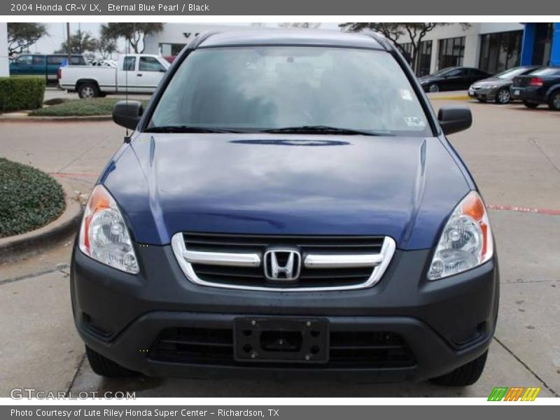 Eternal Blue Pearl / Black 2004 Honda CR-V LX