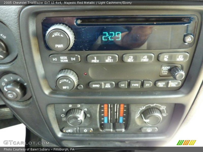 Majestic Red Metallic / Light Cashmere/Ebony 2005 Chevrolet TrailBlazer EXT LS 4x4