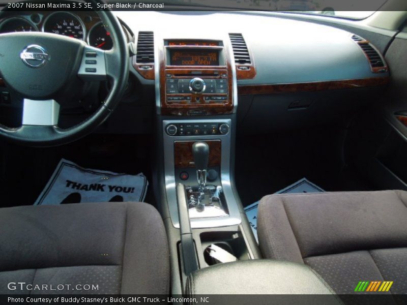 Super Black / Charcoal 2007 Nissan Maxima 3.5 SE