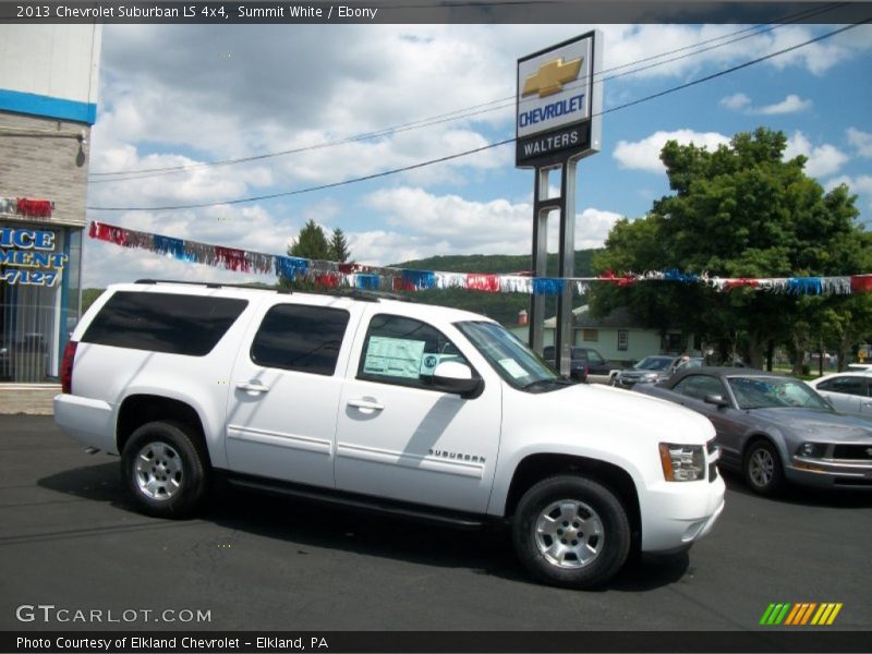 Summit White / Ebony 2013 Chevrolet Suburban LS 4x4