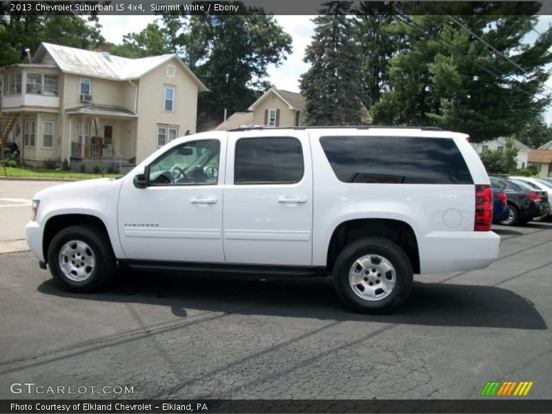 Summit White / Ebony 2013 Chevrolet Suburban LS 4x4