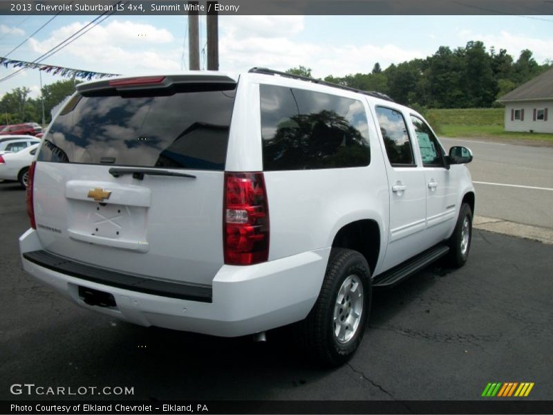 Summit White / Ebony 2013 Chevrolet Suburban LS 4x4