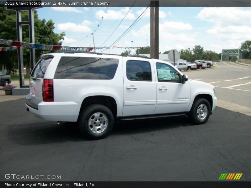 Summit White / Ebony 2013 Chevrolet Suburban LS 4x4