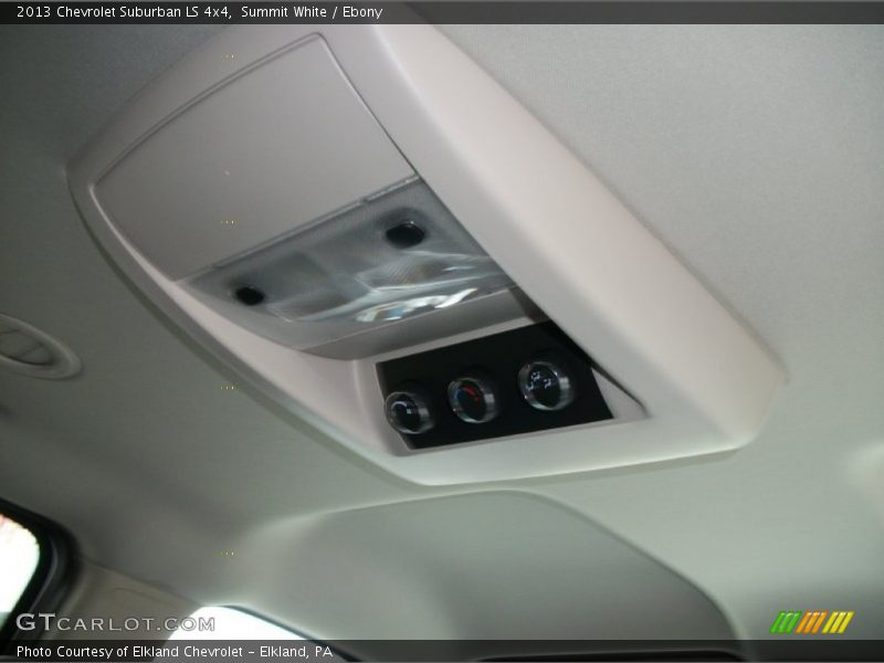 Summit White / Ebony 2013 Chevrolet Suburban LS 4x4