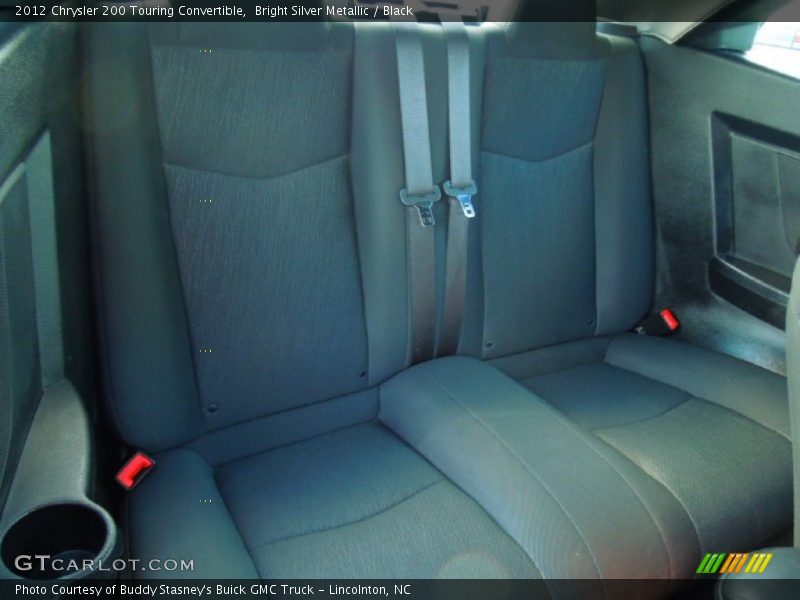 Bright Silver Metallic / Black 2012 Chrysler 200 Touring Convertible