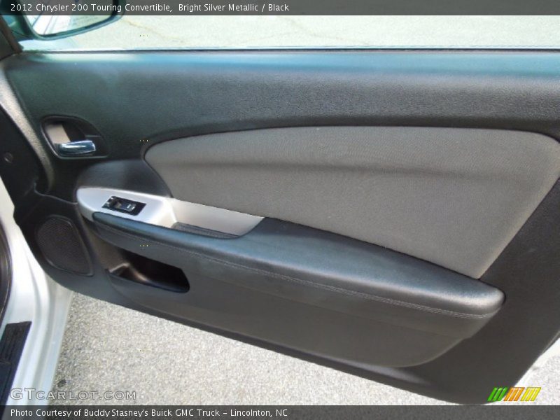 Bright Silver Metallic / Black 2012 Chrysler 200 Touring Convertible