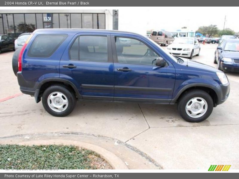 Eternal Blue Pearl / Black 2004 Honda CR-V LX