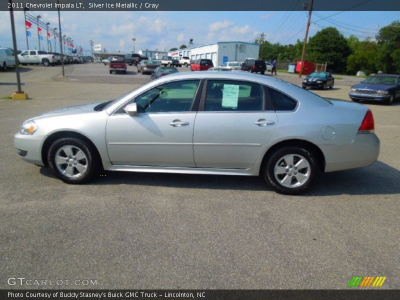 Silver Ice Metallic / Gray 2011 Chevrolet Impala LT
