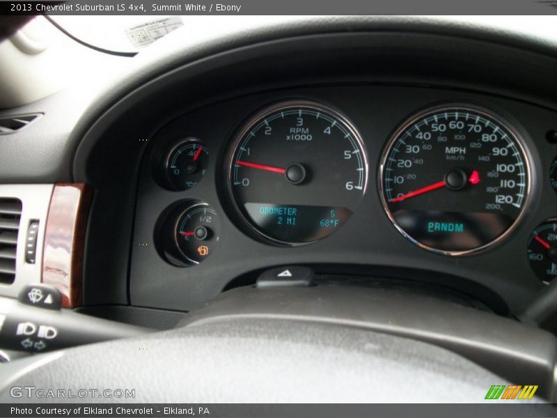 Summit White / Ebony 2013 Chevrolet Suburban LS 4x4