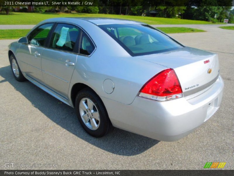 Silver Ice Metallic / Gray 2011 Chevrolet Impala LT