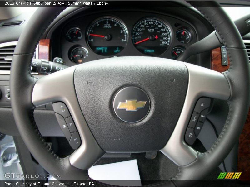 Summit White / Ebony 2013 Chevrolet Suburban LS 4x4