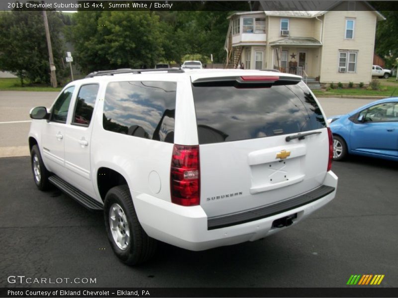 Summit White / Ebony 2013 Chevrolet Suburban LS 4x4