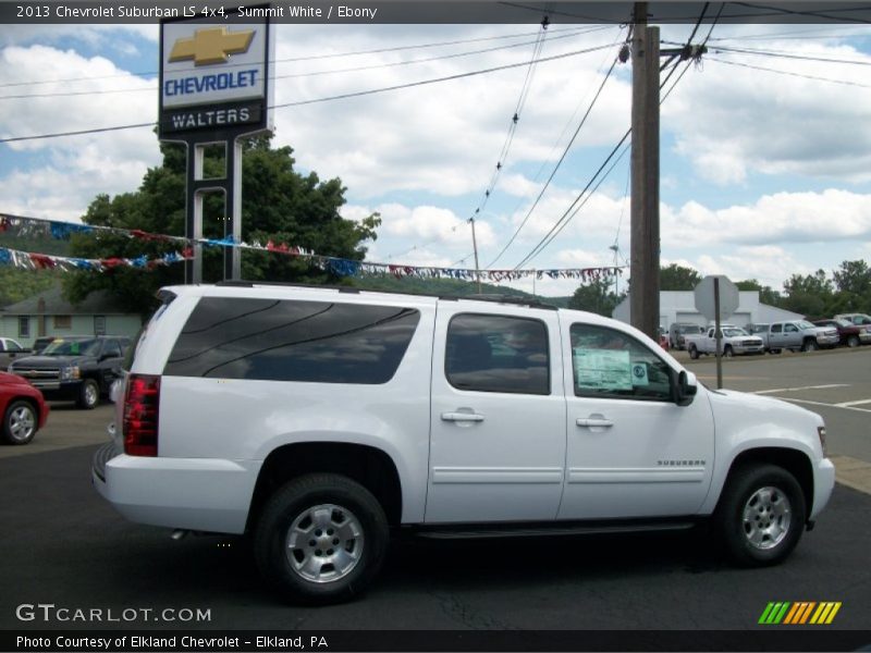 Summit White / Ebony 2013 Chevrolet Suburban LS 4x4