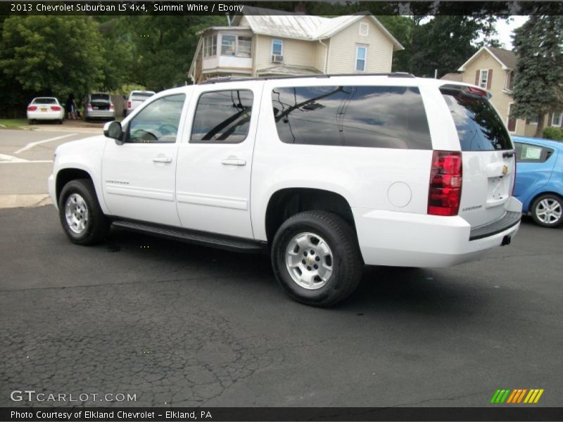 Summit White / Ebony 2013 Chevrolet Suburban LS 4x4