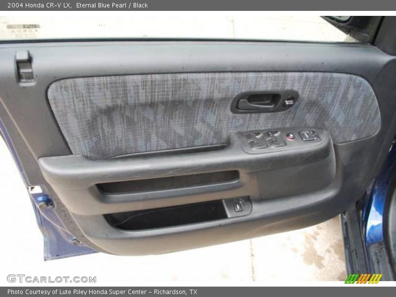 Eternal Blue Pearl / Black 2004 Honda CR-V LX