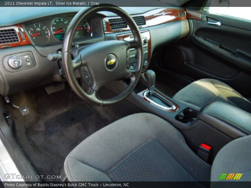 Silver Ice Metallic / Gray 2011 Chevrolet Impala LT