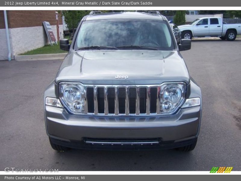 Mineral Gray Metallic / Dark Slate Gray/Dark Saddle 2012 Jeep Liberty Limited 4x4