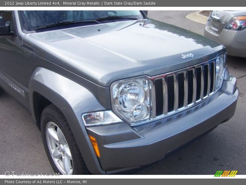 Mineral Gray Metallic / Dark Slate Gray/Dark Saddle 2012 Jeep Liberty Limited 4x4